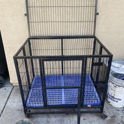 Dog Crate With Multiple Doors