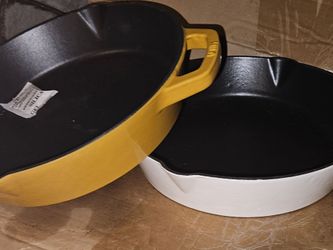 Milo Enameled Cast Iron skillet