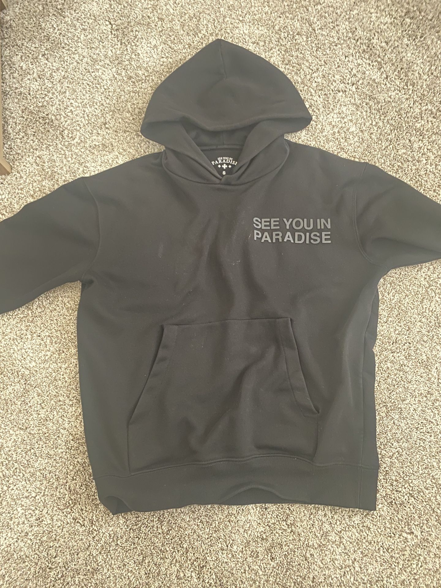 See you in paradise black hoodie