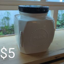 Ceramic "Treats" Jar