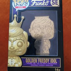 Funko Pop 1st Freddy Golden Idol Special Edition Rare