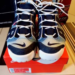 Air More Up-tempo 96 Qsr Custom-made Levi Collaboration