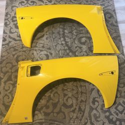 Set Of C6 Corvette Oem Quarter Panels