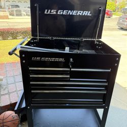 U.S. General Tool Box Black 