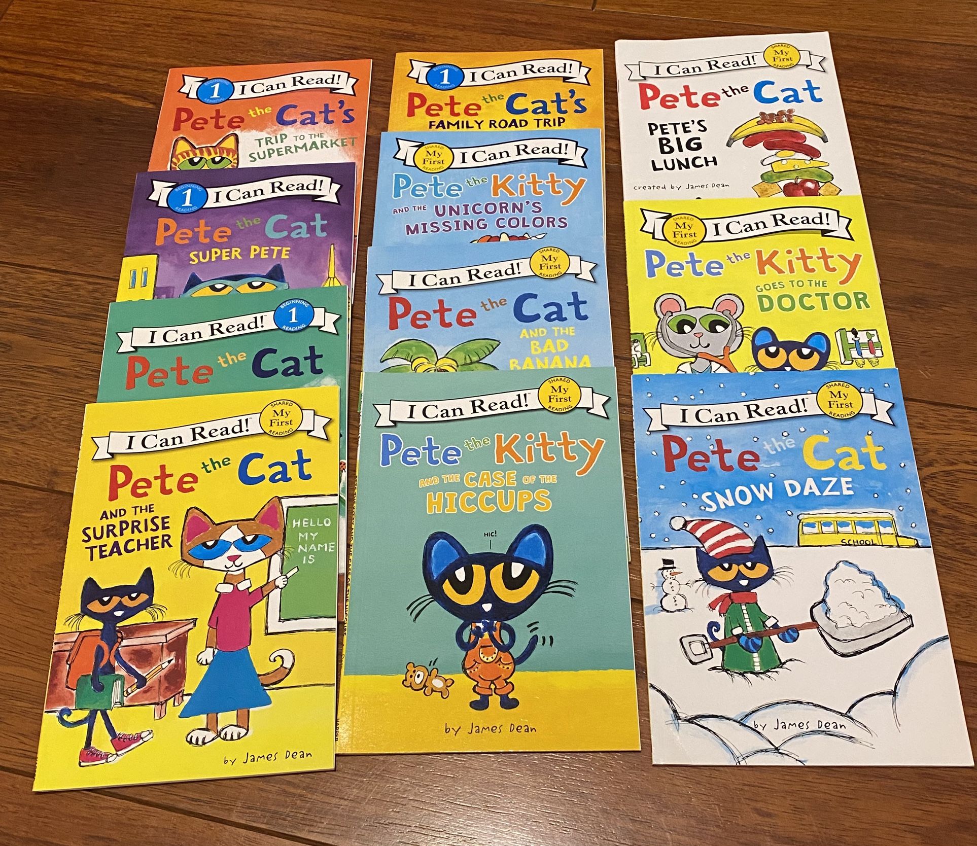 Pete The Cat Book Lot