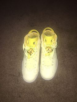 Air jordan retro 6 dynamic yellow gs