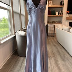 Jessica McClintock Perrywinkle Gown