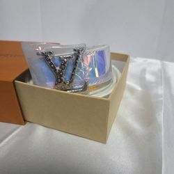 “Rainbow Chrome Belt