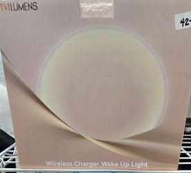 New Vivilumens Wireless Charger Wake Up Light. PLEASE READ DESCRIPTION