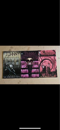 JOHNNY THE HOMICIDAL MANIAC 1, 5 & 7 Jhonen Vasquez Cult Classic Lot  (Slave Labor Graphics)