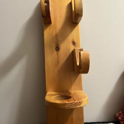 Blow Dryer & Curling Iron Wall Rack 