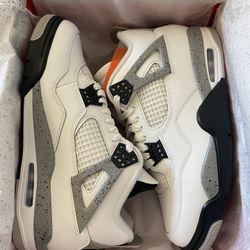 Jordan 4 White Cement Size 10