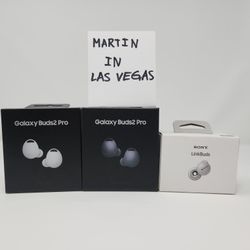 Samsung Galaxy Buds2 Pro & Sony LinkBuds For Sale