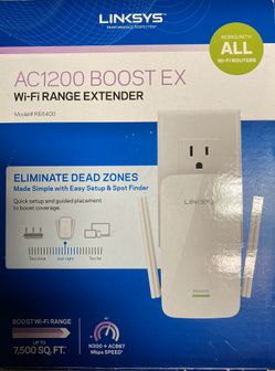 Linksys wi-fi range extender