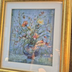 Certified Edna Hibel Painting 