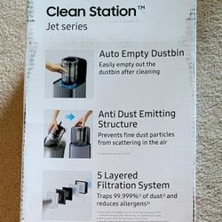 Samsung Clean Station VCA-SAE903 for Jet Series 70, 75, 90 - Silver