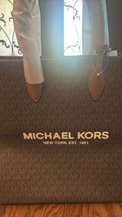 Michael Kors Mirella Large Brown Purse. New With Tags