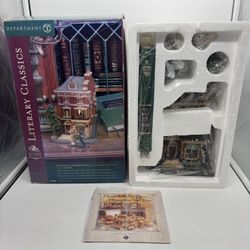 Dept 56 Literary Classics Village Sherlock Holmes 221B Baker Street NEW