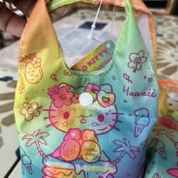 Brand New !!  Hello Kitty. 50th Anniversary Tote Bag. 15 Bucks Each 