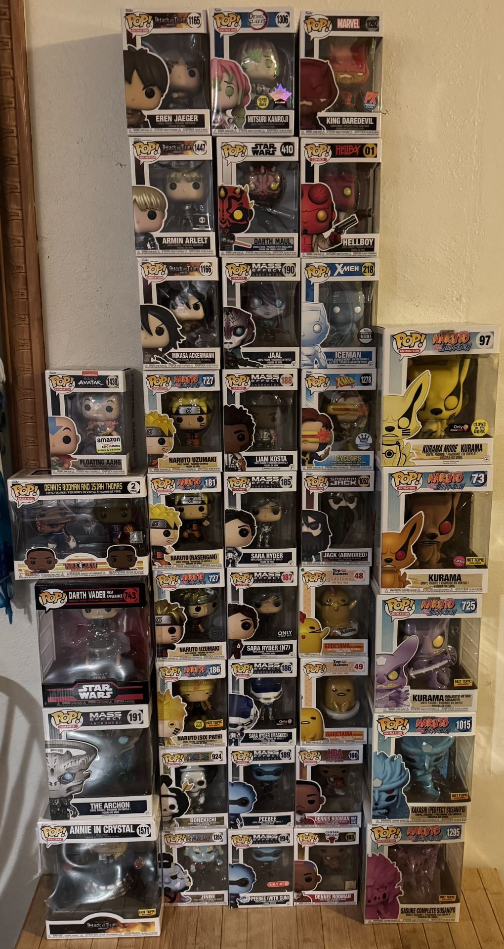 Funko Pops For Sale (Gaming, Anime, Movies, NBA, Cartoon)