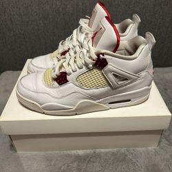 Jordan 4 Metallic Red