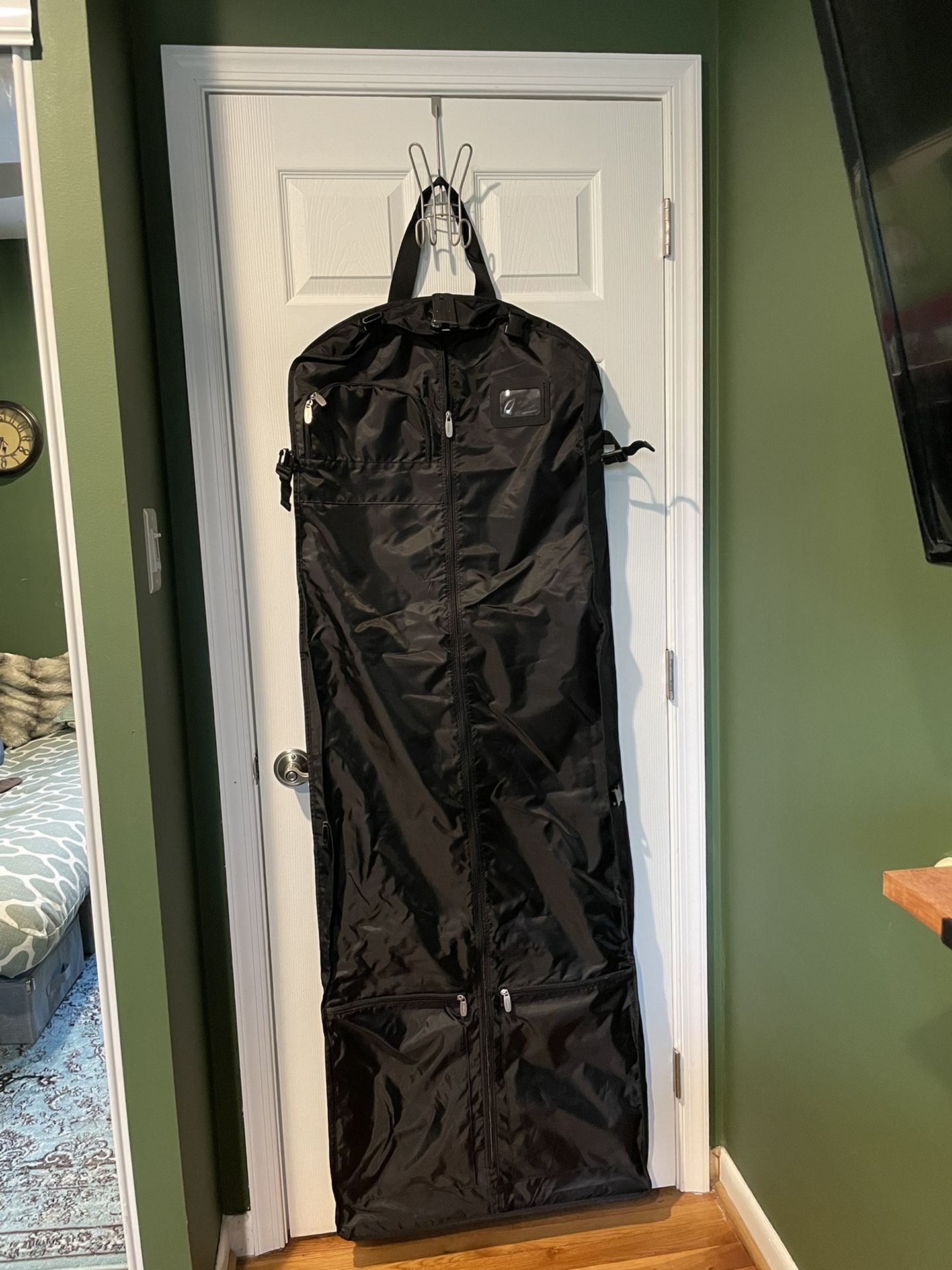 WallyBags Premium XL Tri-Fold Carry On Garment Bag