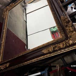 Wooden Mirror