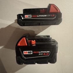Milwaukee M18 Batteries 