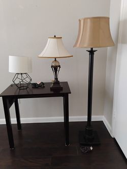 Lamps And Floor Lamp $25 Each