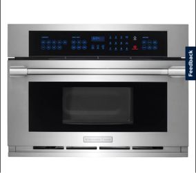 Microwave with Drop-Down Door