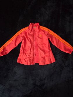 Adidas girls size 6 jogging jacket.