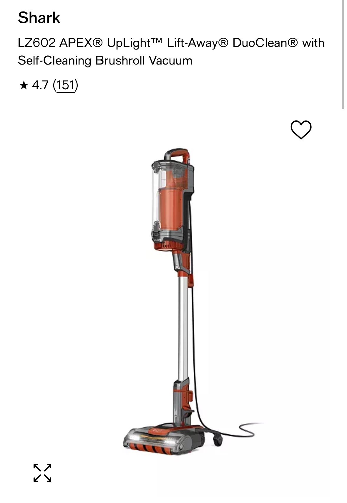Shark Vacuum