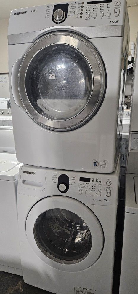 Samsung VRT Large Capacity Washer And Electric Dryer