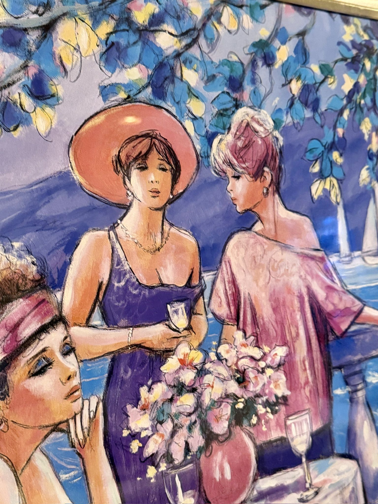 Framed “Cota De Azur” 1992
