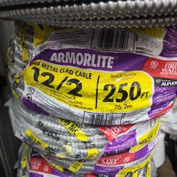 12/2 MC-AL Metal Clad, 250ft Roll