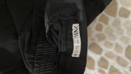 (NOT FREE)15$ ZARA BLACK DRESSING PANTS EACH S/M