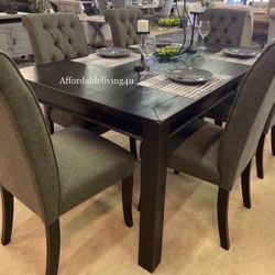 7 Pc Dining Table Set Brand New In Box