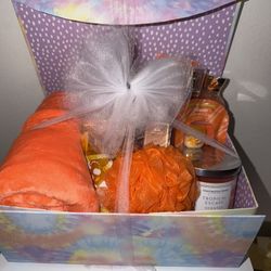 Orange Gift Basket