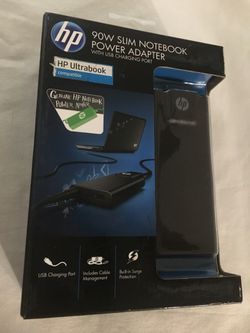 HP 90W Slim Notebook Power Adapter (Brand New)