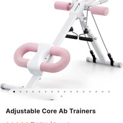 Adjustable Core Ab Trainers New Open Box