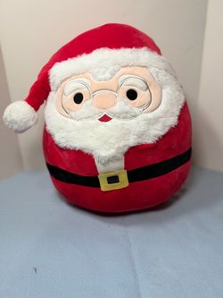 15” Santa clause squishmallow plush