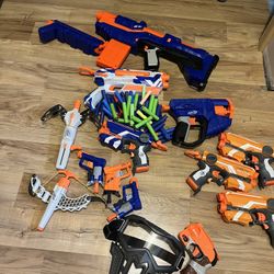 Nerf Gun Lot 