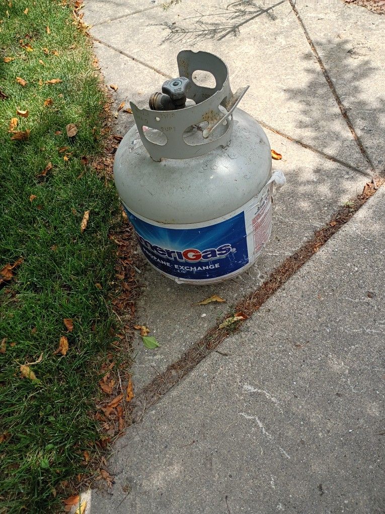 Empty Propane Tank