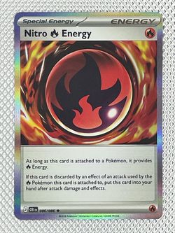 Nitro Energy #086/086 Pokémon Chaos Rising Holo Rare