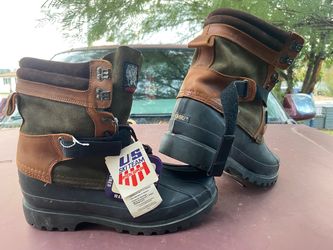 Vintage Khombu Men's Size 13 U.S. Ski Team All-Weather Winter Duck Boots - NWT