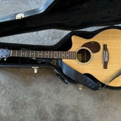 Eastman Acoustic Guitar And Case