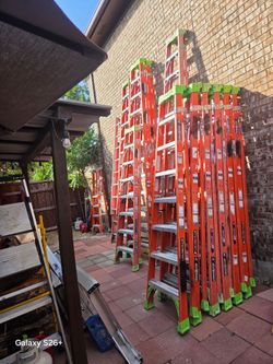 Ladders  Fiberglass 12ft $200 each ,,,8ft $120 each