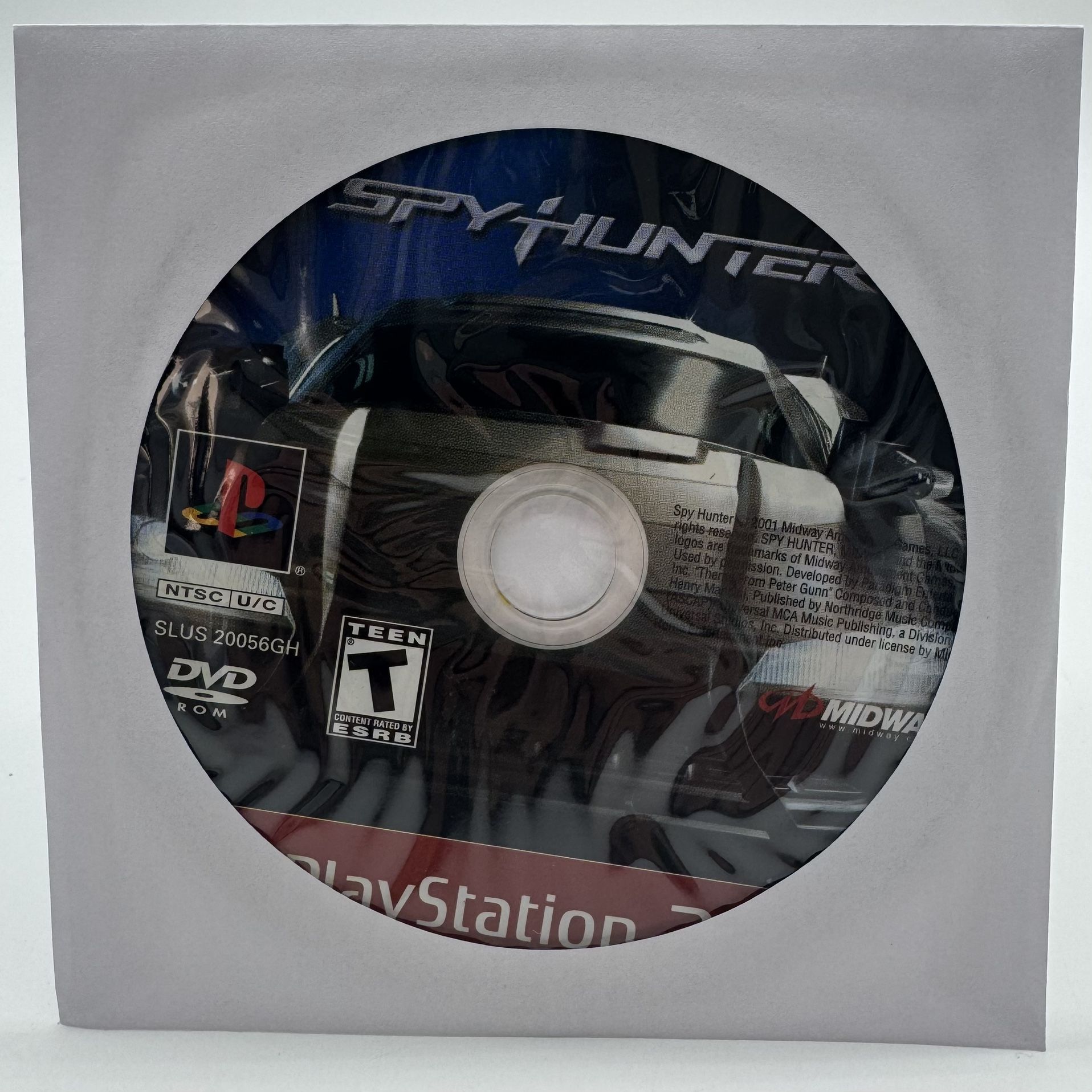 SpyHunter (Sony PlayStation 2 PS2) Disc Only Tested