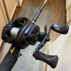 Abu Garcia Bait Caster On DiawaArid x Pole