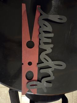 Landry Room Sign